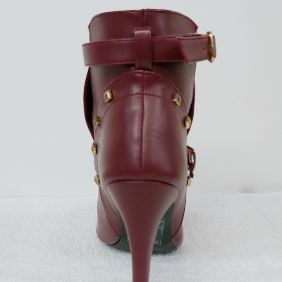 Burgundy Ankle Bootie - Picture 5 of 5